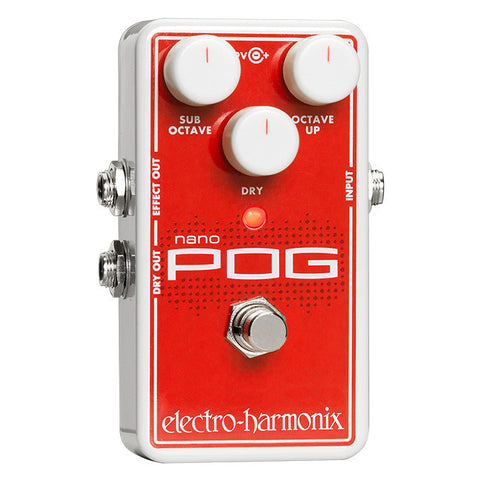 Electro-Harmonix Effect Pedals - Nano POG Octaver