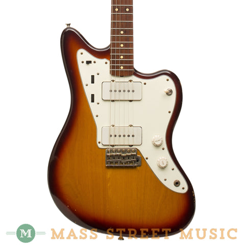 Seuf Electric Guitars - OH-10 - Sunburst W/ Strat Bridge Used - Front Close