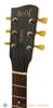 Seuf OH-12 TV Yellow Electric Guitar - headstock