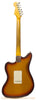 Seuf OH-10 Sunburst Electric Guitar - back