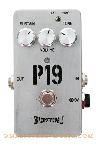 Skreddy P19 Fuzz Pedal - top