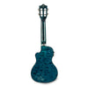 Lanikai QM-BLCEC Quilted Maple Blue Cutaway Electric Concert