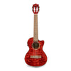 Lanikai QM-RDCET Quilted Maple Red Cutaway Electric Tenor