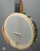 Pisgah Banjos - 12" Rambler Dobson - Cherry - Short Scale - Side Angle