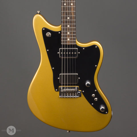 Tom Anderson Electric Guitars - Raven Classic Shorty - Firemist Gold - Front Close