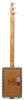 Kelly's Red American Cigar Box Guitar - back