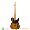 Tom Anderson Electric Guitars - Short Hollow T Classic - Tobacco Burst - Front