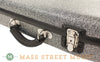 Calton Black Glitter F Style Mandolin Case - handle