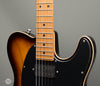 Tom Anderson Electric Guitars - T Classic Shorty Hollow  - Tobacco Burst with Binding - Frets