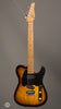 Tom Anderson Electric Guitars - T Classic Shorty Hollow  - Tobacco Burst with Binding - Front