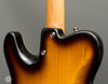 Tom Anderson Electric Guitars - T Classic Shorty Hollow  - Tobacco Burst with Binding - Heel