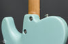 Tom Anderson Electric Guitars - T Icon - Daphne Blue In-Distress Level 2 - Heel
