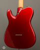 Tom Anderson Guitars - T Icon In-Distress Level 0 - Candy Apple Red - Matching Headstock - Heel