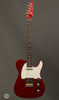 Tom Anderson Guitars - T Icon In-Distress Level 0 - Candy Apple Red - Matching Headstock - Front