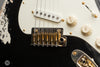 Tom Anderson Guitars - Icon Classic -  Black over Olympic White - In-Distress Lv3 - Bridge