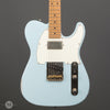 Tom Anderson Electric Guitars - T Icon - Sonic Blue In-Distress level 2 - Front Close