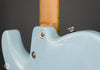 Tom Anderson Electric Guitars - T Icon - Sonic Blue In-Distress level 2 - Heel