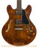 Eastman T386 LTD Classic Dark Stain Archtop - body