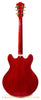Eastman T386 Thinline Transparent Red Used - back