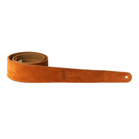 Taylor Strap - Embroidered Suede - 2.5" - Honey Gold
