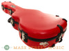 Calton Red/Black Telecaster Guitar Case - angle