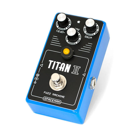 Spaceman Effects - Titan II Fuzz Machine Blue Edition - Front