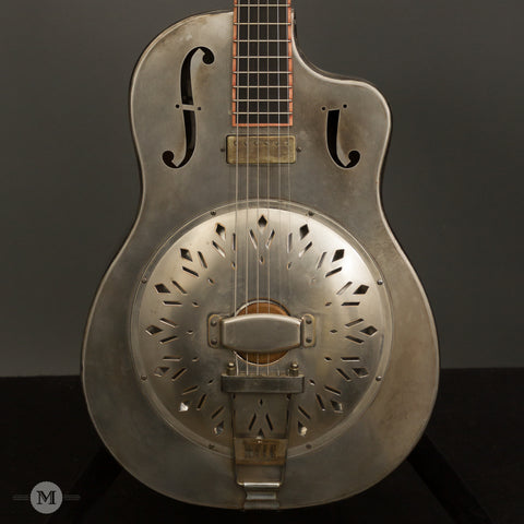 Mule Resophonic Guitars - Tricone with Cutaway - Used - Front Close
