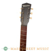 Waterloo by Collings - WL-14 X TR - Black - Headstock