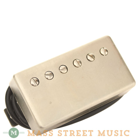 Wolfetone Marshallhead Bridge Humbucker with Raw Nickel Cover - front