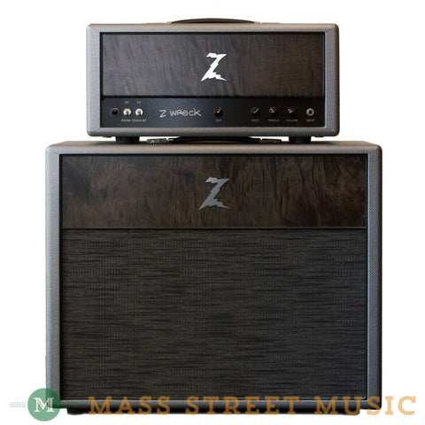 Dr. Z Amps - Z Wreck Head and 2x12 Cabinet Silver