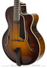 2007 Eastman AR805ce burst finish archtop guitar - angle