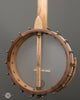 Pisgah Banjos - 11" Appalachian Cherry with Vintage Heel - Cherry Armrest - Back Angle