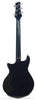 Terry McInturff custom guitar back of guitar with trans blue finish