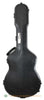 Calton OM guitar case - black granite - front