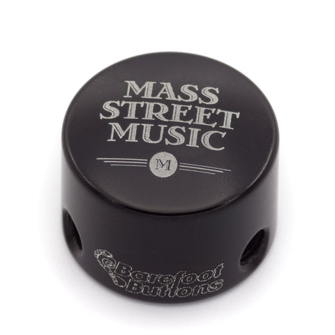Barefoot Buttons V1 Tallboy Mini - MSM Logo Black