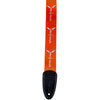 Gretsch Straps - Logo w/Wings - Orange/Grey