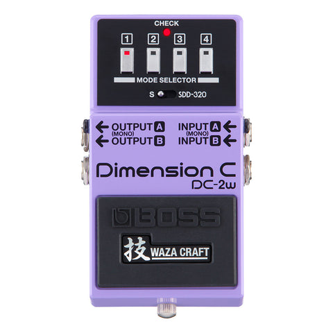 BOSS Effect Pedals - Dimension C Waza Craft