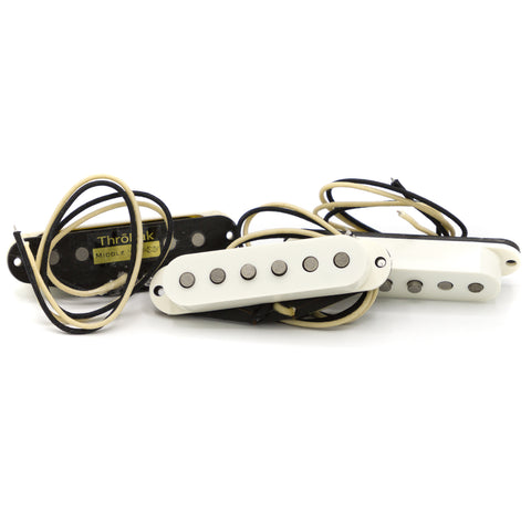 ThroBak Pickups - `63 MXV Strat Pickup Set - Parchment