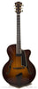 2007 Eastman AR805ce burst finish archtop guitar - front