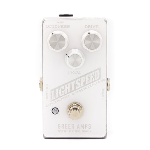 Greer Amps - Lightspeed Organic Overdrive White