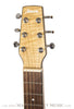 Macon Resonator - Cowee Squareneck - front of headstock