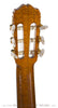 Takamine Hirade EP-90 Classical - back of headstock