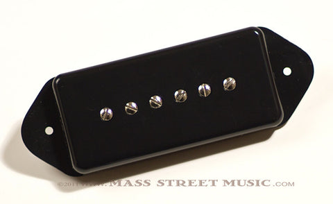 Lindy Fralin Guitar Pickups - P90 Dogear, Braided, Neck -10% Under