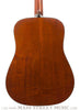 1996 Collings D1A used acoustic guitar - back close up of Mahogany wood