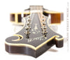 Clark 5F Mandolin - head downward