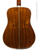 Collings 1995 CW Clarence White acoustic guitar close up of Brazilian Rosewood back