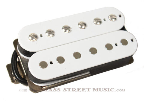 Lindy Fralin Guitar Pickups -  Modern PAF Humbucker 9K, 4c - White, F-Spaced
