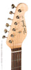 Grosh ElectraJet with P90s black finish - front headstock