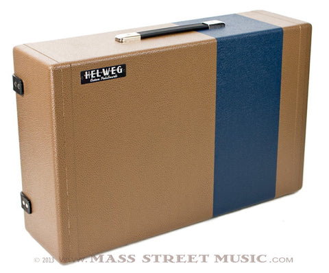 Helweg Pedalboards - 15" x 24" - Cocoa and Navy