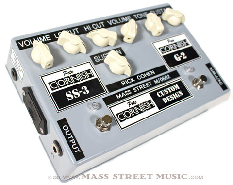 Pete Cornish Effect Pedals - G-2/SS-3 Duplex Pedal